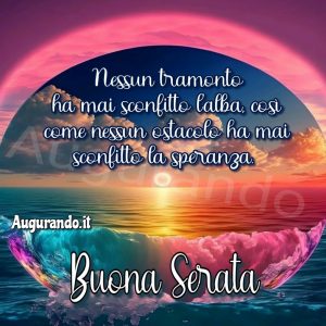 Buona serata leggera de sereni pensieri a  tutti 🌆👋👍