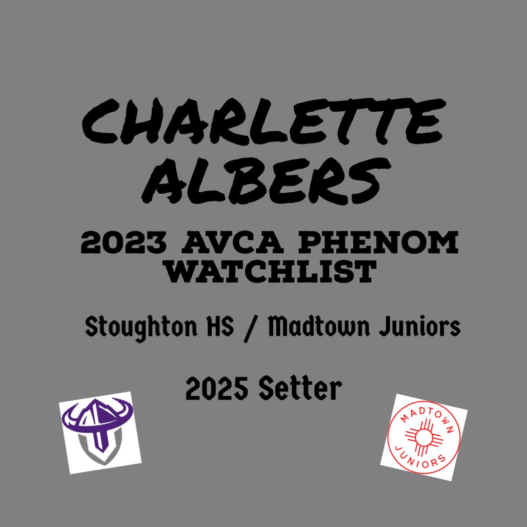 So honored to be named to the <a href="/AVCAPhenom/">Phenom</a> Watch List, thank you <a href="/AVCAVolleyball/">AVCA</a>!