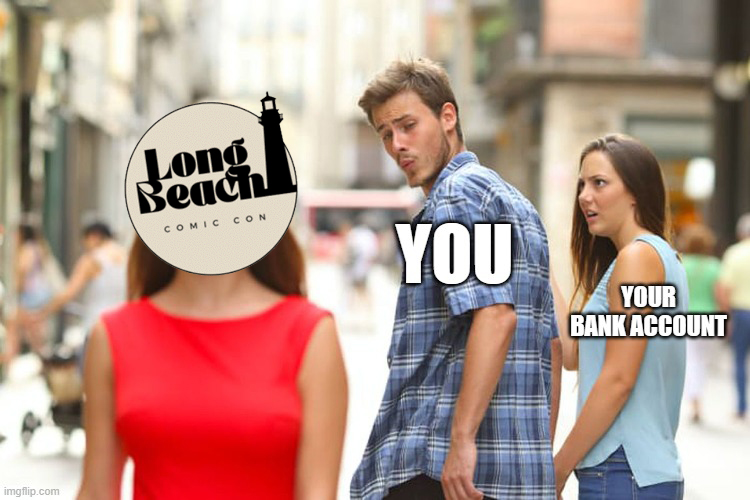 ...Who can relate?

You know you're going to get #FOMO if don't come out this weekend, so you might as well get your tix here: longbeachcomiccon.com

#LBCC #LBCC2023 #comics #cosplay #scifi #popculture #letyourgeekflagfly