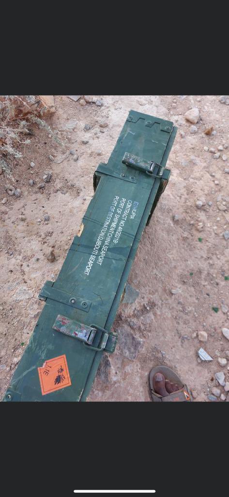 YassSomali's tweet photo. 🚨‼️
For the past 8-months we have been sounding the alarms that despot 
@IsmailOguelleh has been supplying weapons & ammunitions to warlord @musebiihi despite the @UN arms embargo on Somalia.
Now that Somaliland’s militia dislodged from #Goojacade SSC-Khatumo administration is gatherings evidence including unused cash of ammunition showing shipment from Djibouti port, disguised as destined for Ethiopia. Urgent action must be taken. @mfaethiopia @UNinSomalia @AbiyAhmedAli @US2SOMALIA #SSC @batten_von 
@HouseForeignGOP
