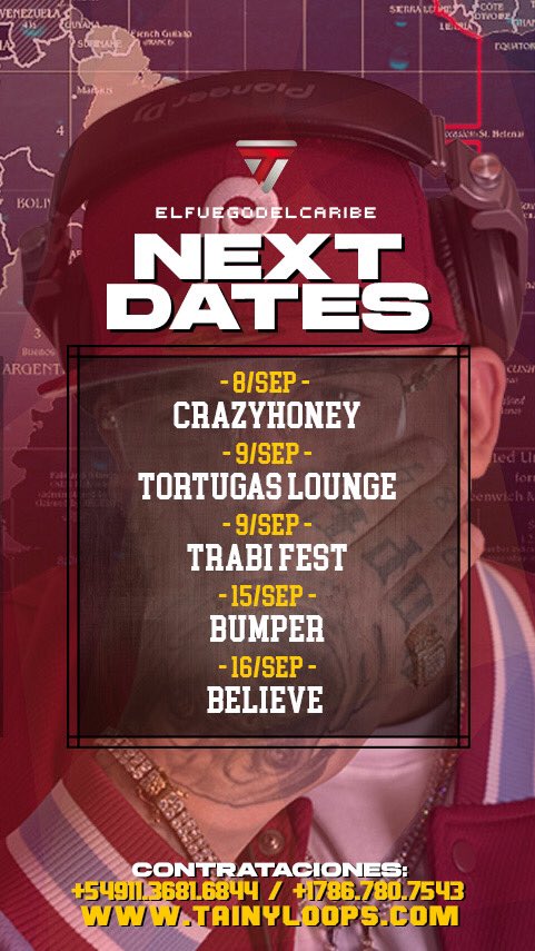 tainyloops's tweet image. Next Dates / Próximos shows