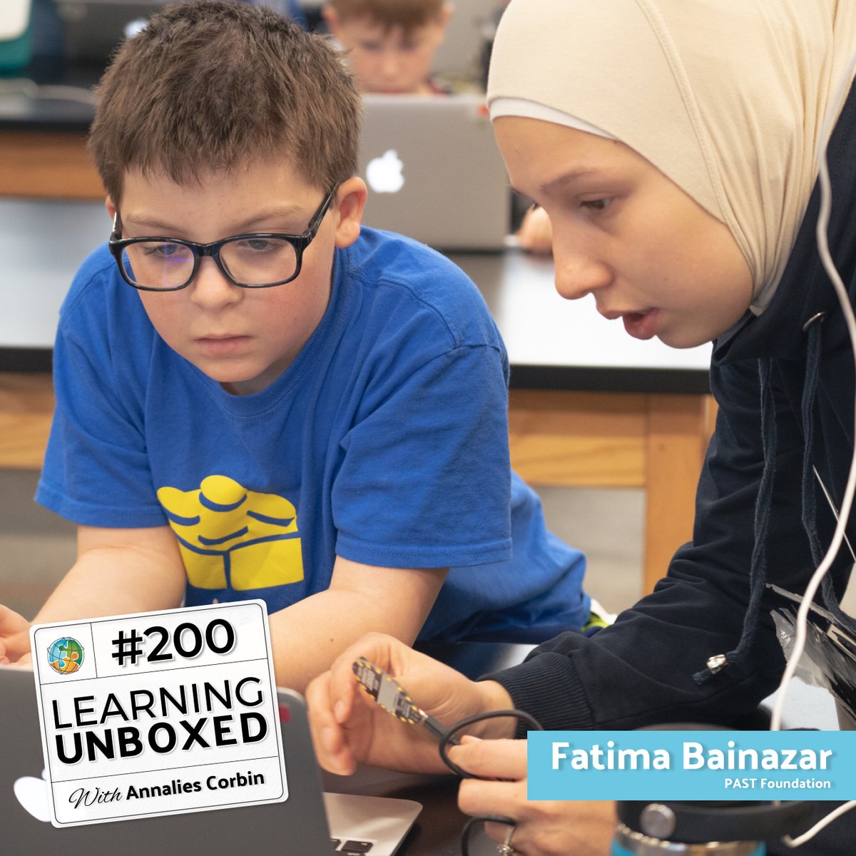 pastfoundation's tweet photo. *DRUMROLL*

The #LearningUnboxed podcast is celebrating its 200th episode this week!

Tune in and celebrate a decade of memories, lessons, and milestones with us! Listen to the 200th episode and more at https://t.co/SIrMZiWtNi.

#educationpodcast #podcasting #STEMpodcast https://t.co/CaQmLeNtzJ