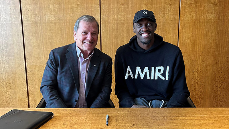 UNB's tweet image. Pascal Siakam, Toronto Raptors two-time all-star and NBA champion is paying it forward with a scholarship program for young people coming from Cameroon to UNB❗

Read more ➡️ bit.ly/45VGE4F
