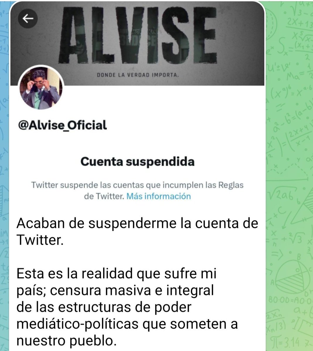 MbisPaula's tweet photo. @elonmusk esta es la censura que padecemos en España. Todo aquel que se sale de la línea ideológica marcada por el gobierno es silenciado.

#CensuraAlvise https://t.co/M0KED2lhj6