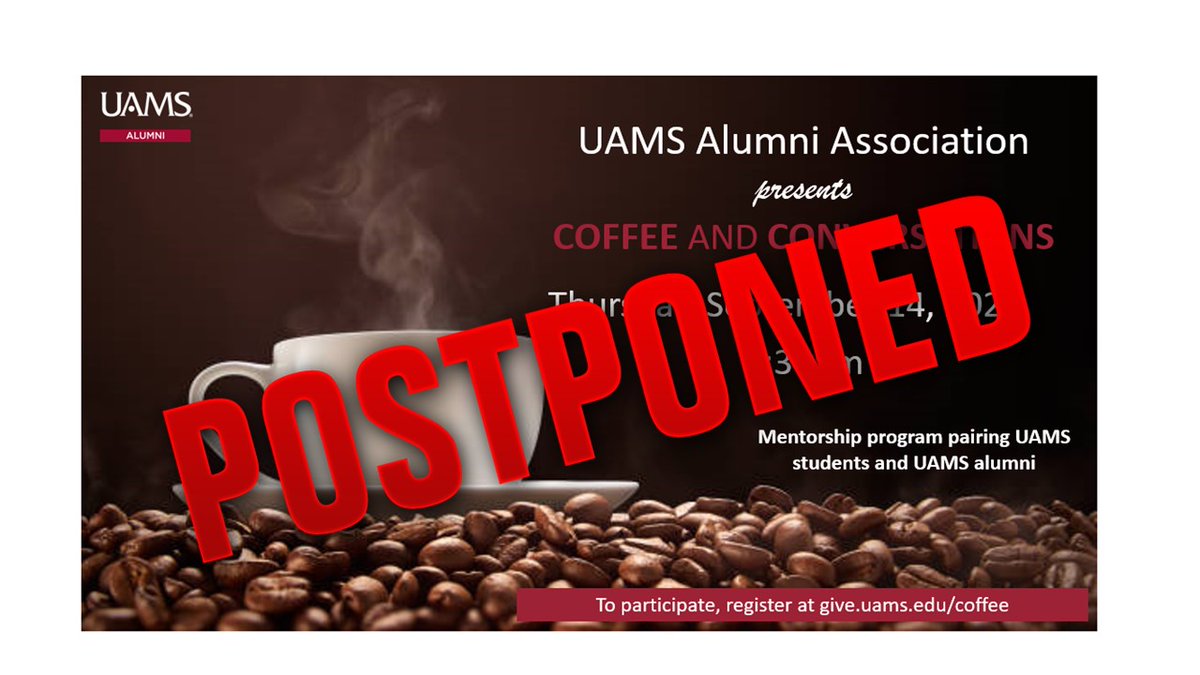 📢 EVENT POSTPONED 📢 The Alumni Mentor event, Coffee and Conversations has been postponed. Please watch for a new date for this event.