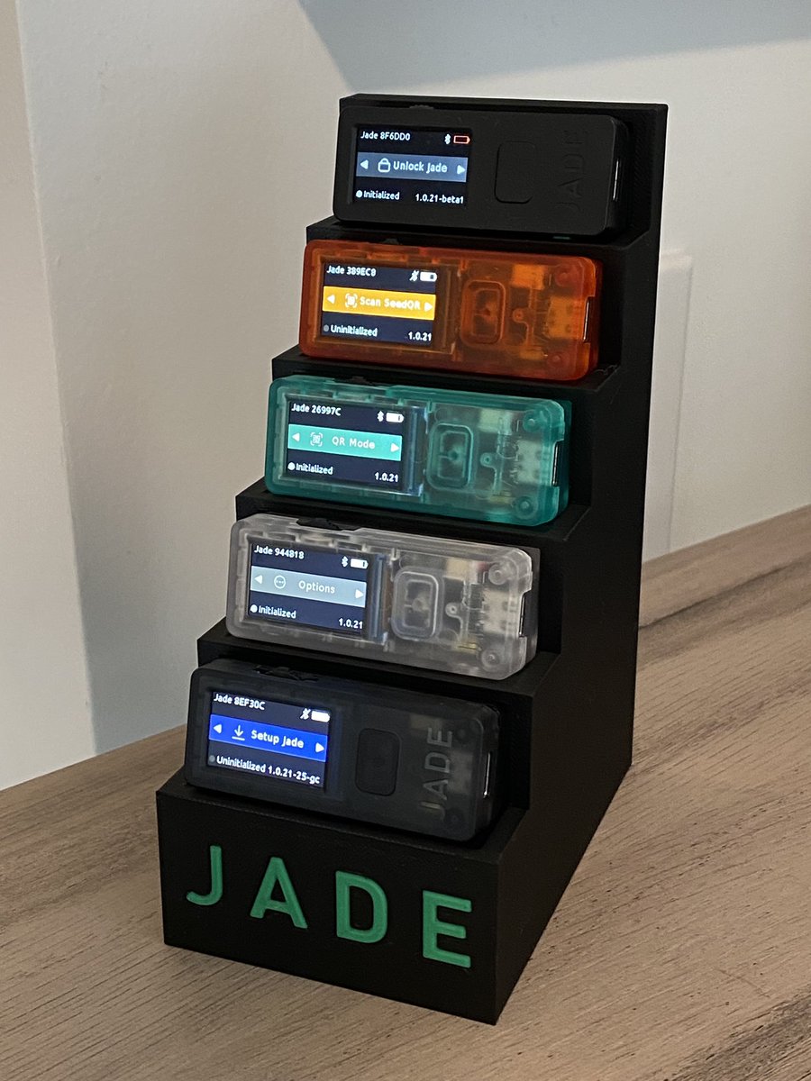 Blockstream on X: Check out the specs on our new #Bitcoin mining machine,  the #BlockstreamJade! Got a spare Jade lying around? Load up Jade  0.1.47-miner and start hashing. Always verify your seed