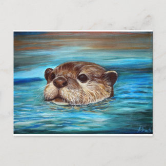 ksneathart's tweet photo. Thank you so much to the buyer from Denmark! Happy Day! Two postcards featuring my Time for Tea Watercolour and my River Otter acrylic painting #thnakyoubuyer! #zazzle #zazzlemade #postcards #riverotter #nicecuppa #teatime  https://t.co/eoYGHI3EuT https://t.co/gIj4kwpwaI