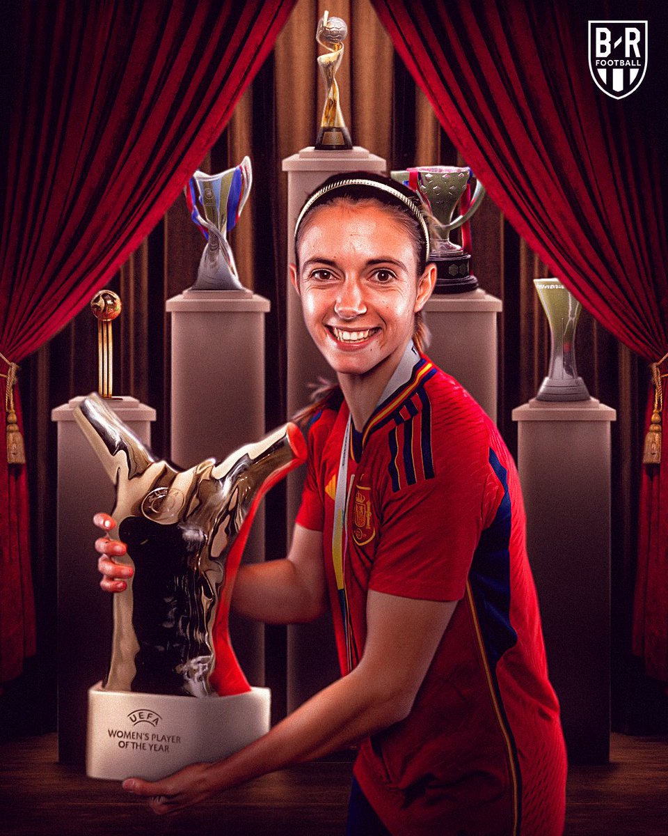 brfootball's tweet photo. AITANA BONMATI IS THE 2022-23 UEFA WOMEN’S PLAYER OF THE YEAR 🤩 https://t.co/rMZj9mlgjs