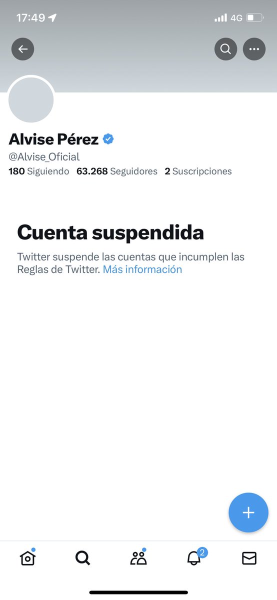 criptopatos's tweet image. Qué es esto? #CensuraAlvise @elonmusk 

What is this?? Thought X had freedom of speech…