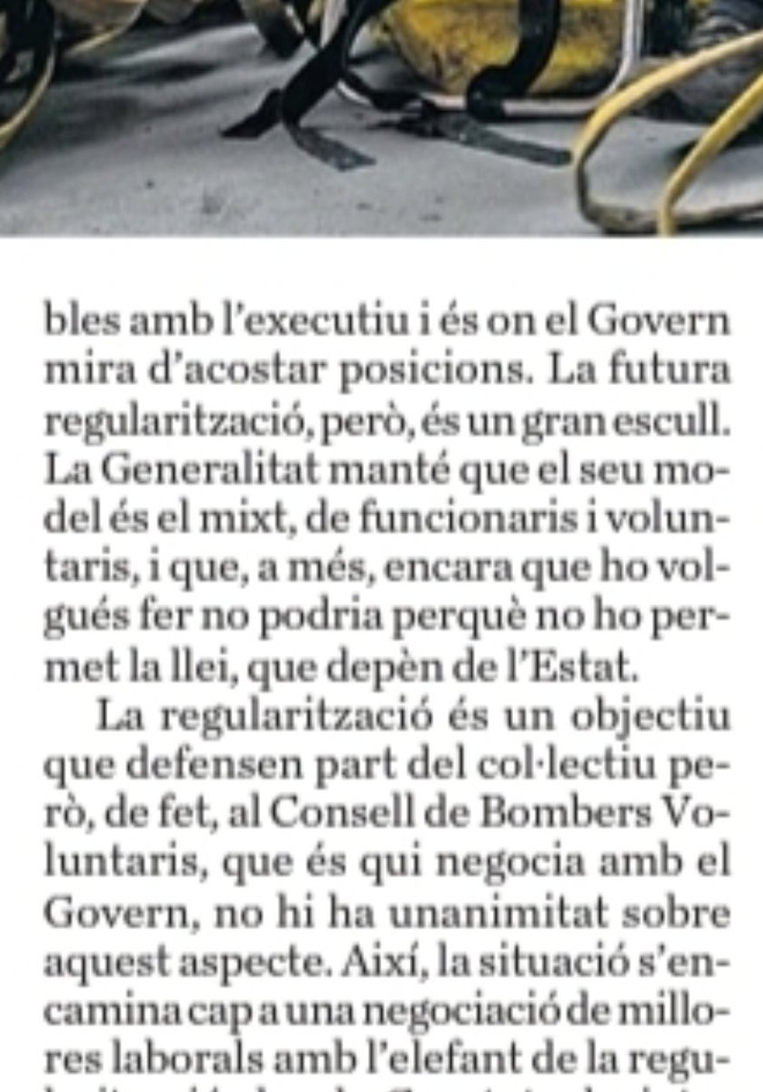 ASBOVOCA's tweet photo. 📍FALS 📸No hi ha cap Llei a l'Estat q permeti una empresa tenir treballadors il•legalment sense contracte ni SS
📍Tot el contrari, a Europa la Directiva 2003/88 obliga a tots els Estats a tenir els treballadors amb SS i contracte
📍Ningú entén una feina d'alt risc sense drets🚒 https://t.co/DmmAReDDbv