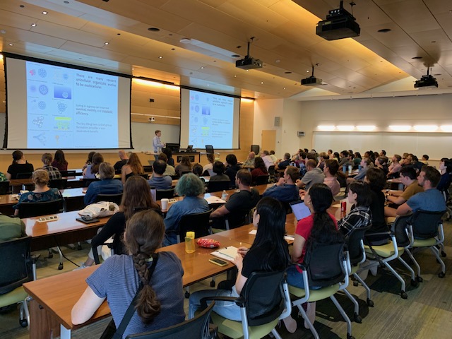 packed house for <a href="/wc_ratcliff/">Will Ratcliff</a> promotion seminar <a href="/GTBiology/">GA Tech Biology</a> !