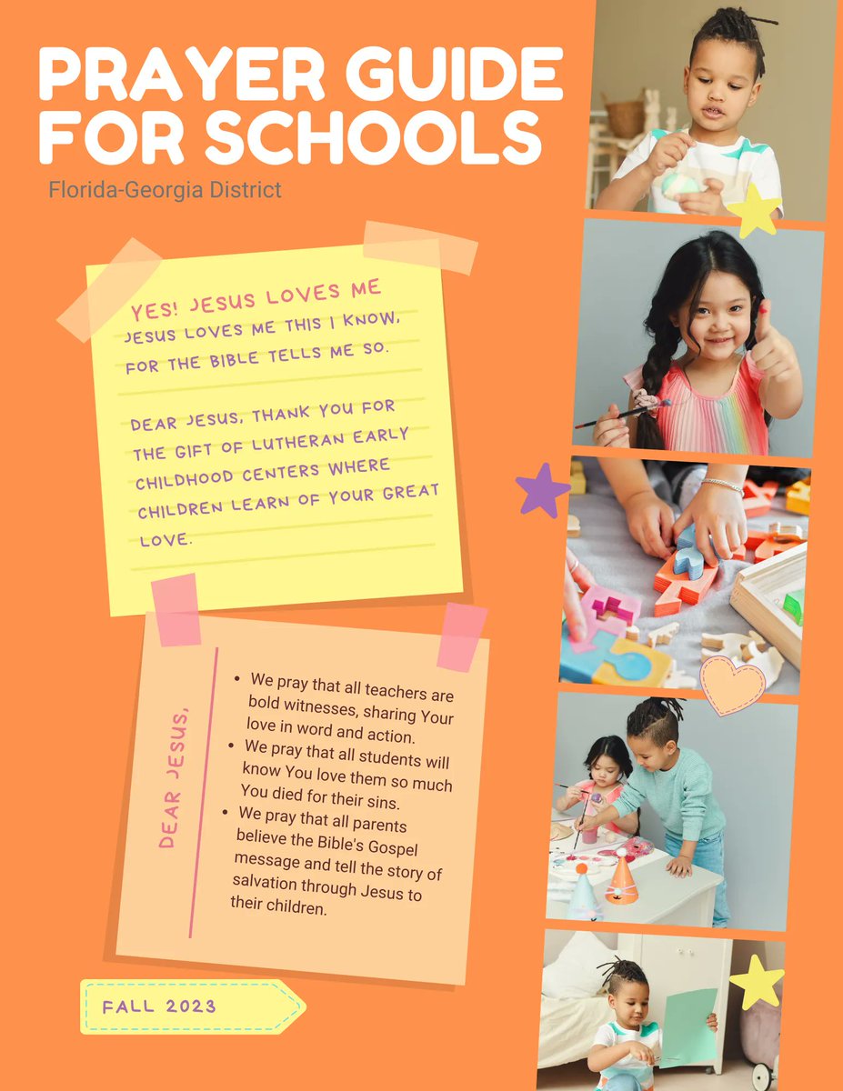 OurSaviorFLsch's tweet image. Praying with children can have numerous benefits, both for their personal development and for nurturing their spiritual and emotional well-being. Pray with your kids! #osls #livelove #prayer