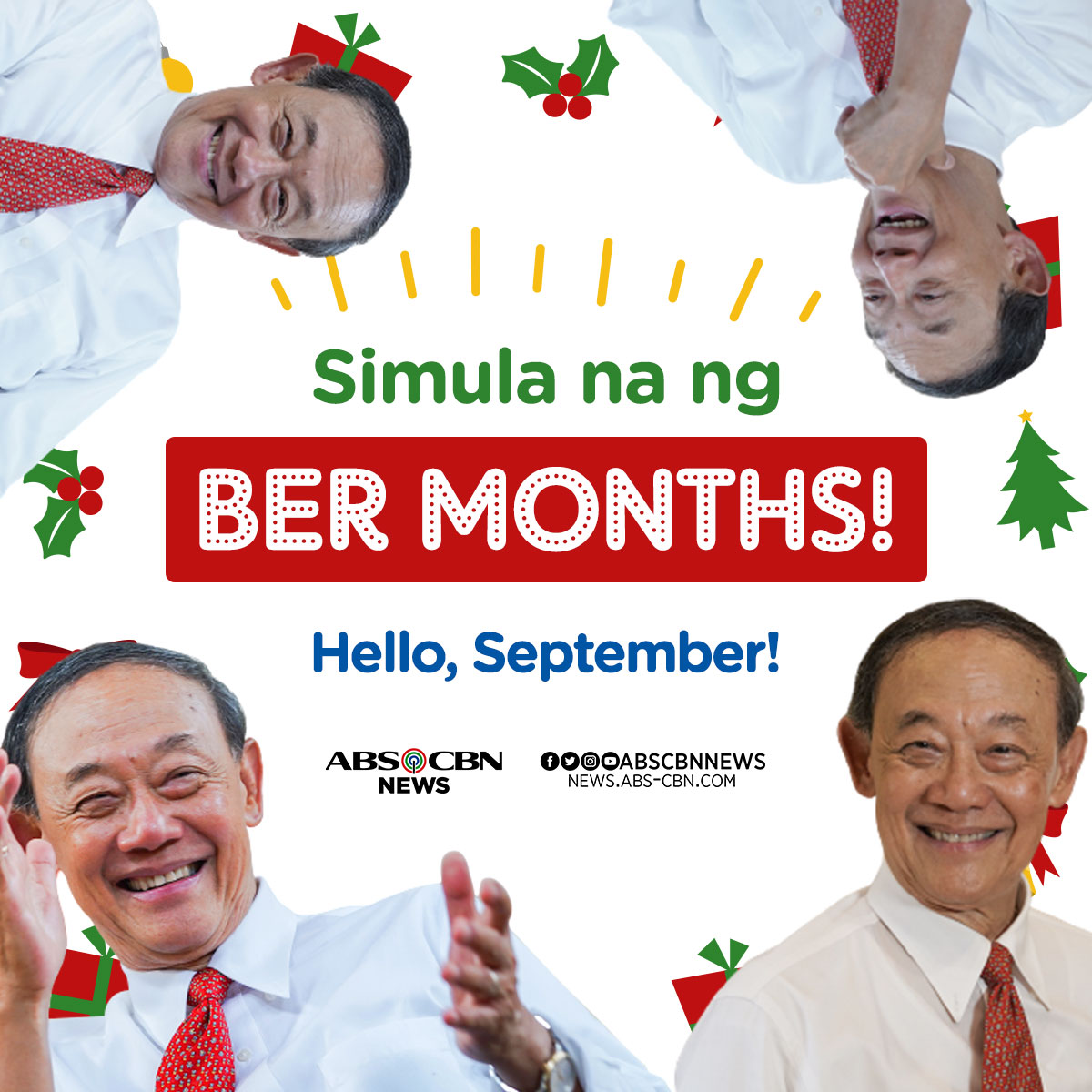 ABSCBNNews's tweet photo. Gulatin mo sila: mamigay ka na agad ng Christmas gifts. 🎁 https://t.co/XEXyjSZLc0