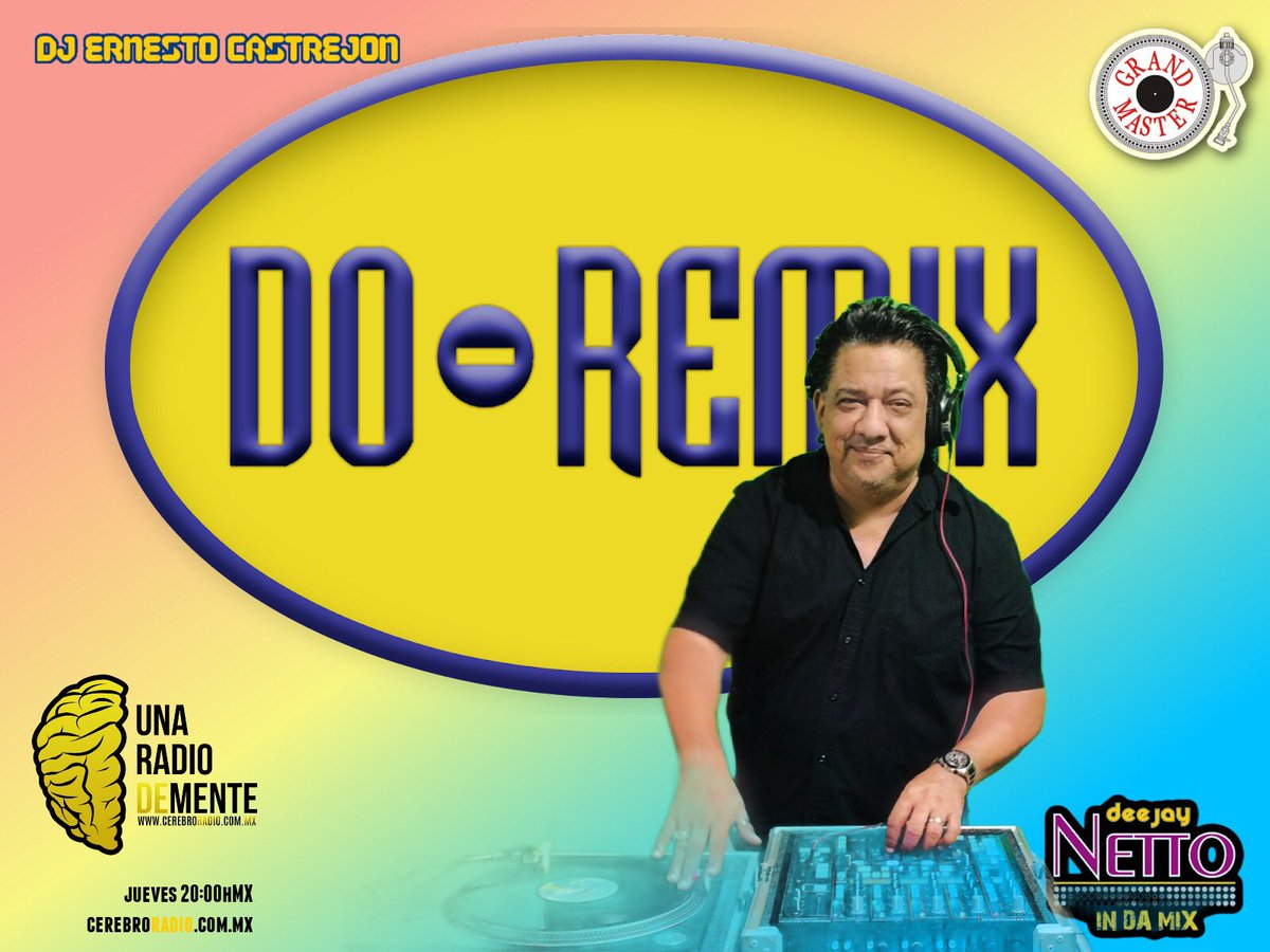 CerebroRT's tweet photo. Esta noche a las 20:00 en https://t.co/DPqUuEMWsl #Doremix con Marcelo Rosas, @EmilioML y nuestro dj invitado: Ernesto Castrejón. https://t.co/fn9dKXXHuW