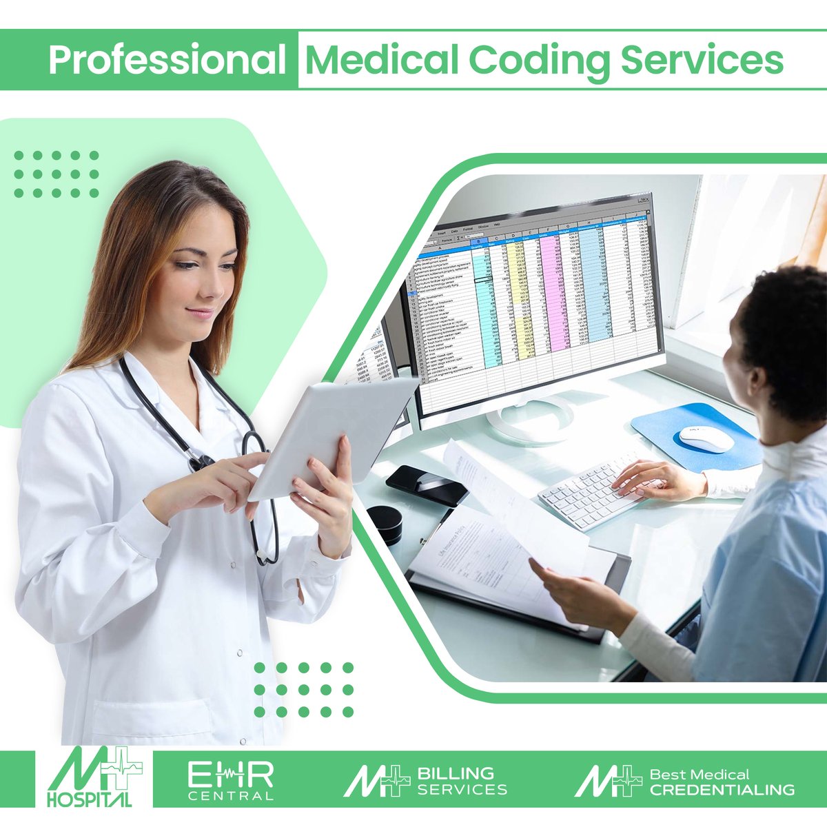 mHosptl's tweet image. Our AAPC-certified medical coders are well-experienced in the application of accurate CPT, ICD, and HCPCS codes.
mbillingservices.com/services/
info@mbillingservices.com
+1 (833) 646-7748
#Medicalcodingservices #Mhospital #EHRCentral #mbillingservices #bestmedicalcredentialing #USA