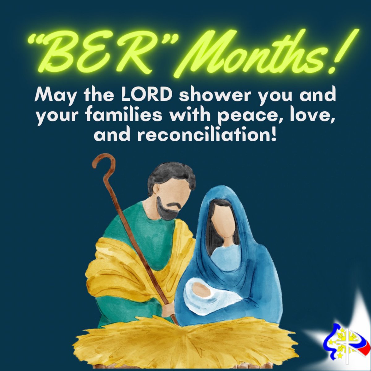 “BER” MONTHS! ❤️

May the LORD shower you and your families with peace, love, and reconciliation!