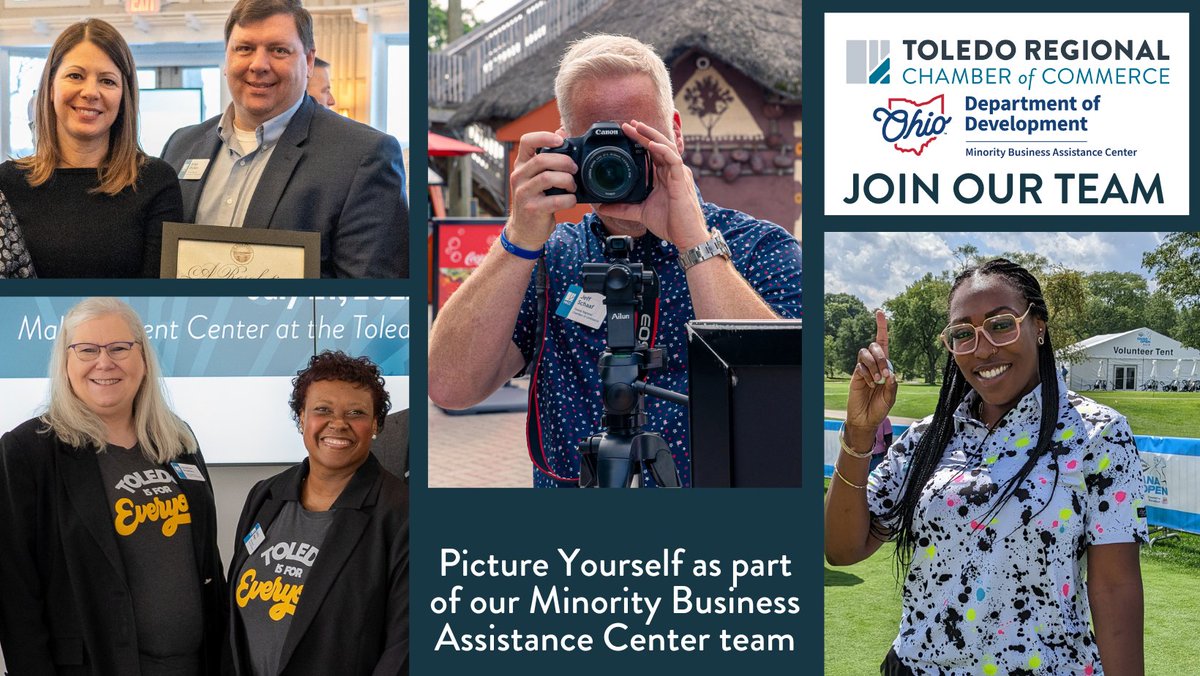 Are you a numbers person AND a people person? The Northwest Minority Business Assistance Center (MBAC) at the Toledo Regional Chamber of Commerce is looking for a Financial Advisor to join our team. Learn more and apply today here: bit.ly/3KvsezZ