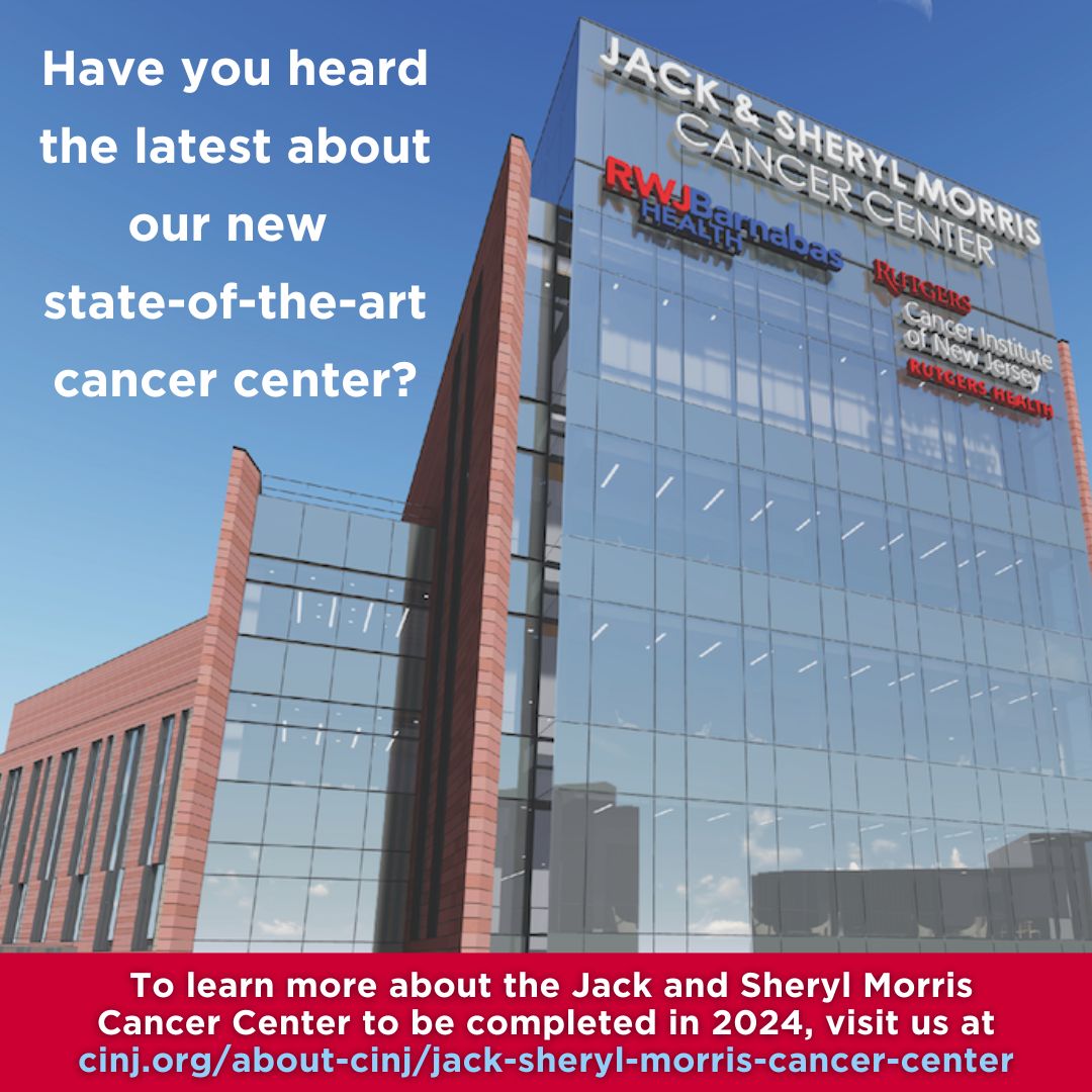 We are changing the face of cancer care and cancer research in the state of #NewJersey with the state's first freestanding cancer hospital. Learn more at cinj.org/about-cinj/jac… @RutgersCancer @RWJBarnabas @NBDEVCO #cancercare #cancercareers