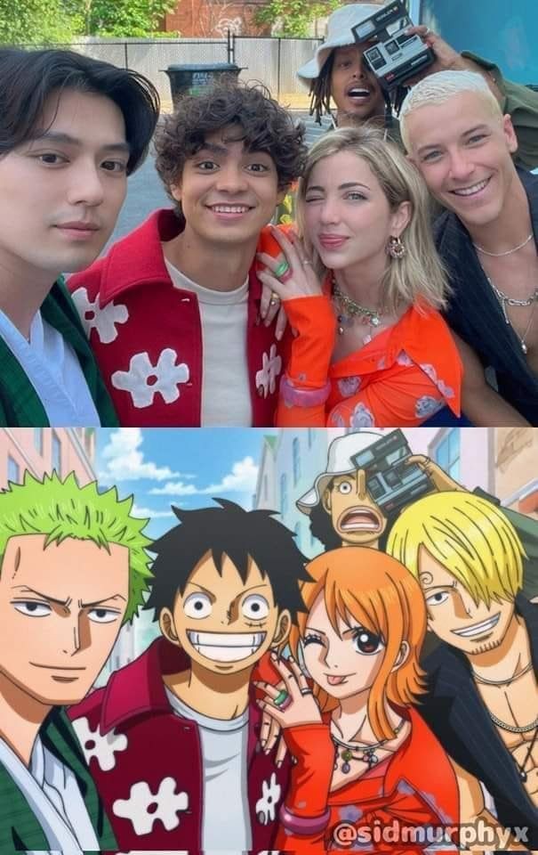 One Piece Live Action Characters Compared to the Anime 