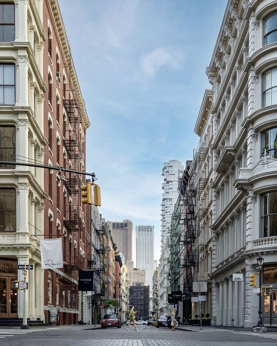 Discover the charm of SoHo's streets, just steps from the hotel. 🛍️ From luxury stores to delicious dining spots, it's a must-visit neighborhood. Grab one of our complimentary maps and plan your next NYC adventure! 🗺️✨
