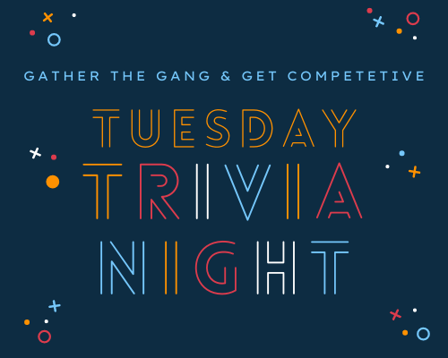 SummitCOEvents's tweet photo. Tuesday Trivia Night for Adults @ Bluebird Market

September 5th &amp; 19th @ 6 p.m.

See how much you know about science, music, pop culture, history and more! Put together a team (no more than 6 people) or come as an individual player &amp; we will match you with a team. #SummitEvents https://t.co/HYwqaa0YPZ