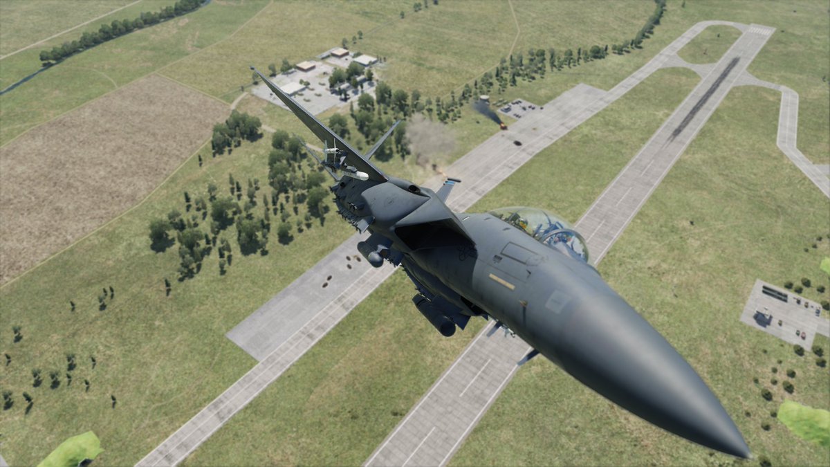 Cinari_Amatuka's tweet image. F-15E
合成開口レーダっていいね・・・
雲の上からでも目標エリア見えるのすごい
(兵装は全部自由落下式だけど)
結局未だマニュアル読めてないけど大丈夫っしょ
#DCSWORLD #RAZBAM