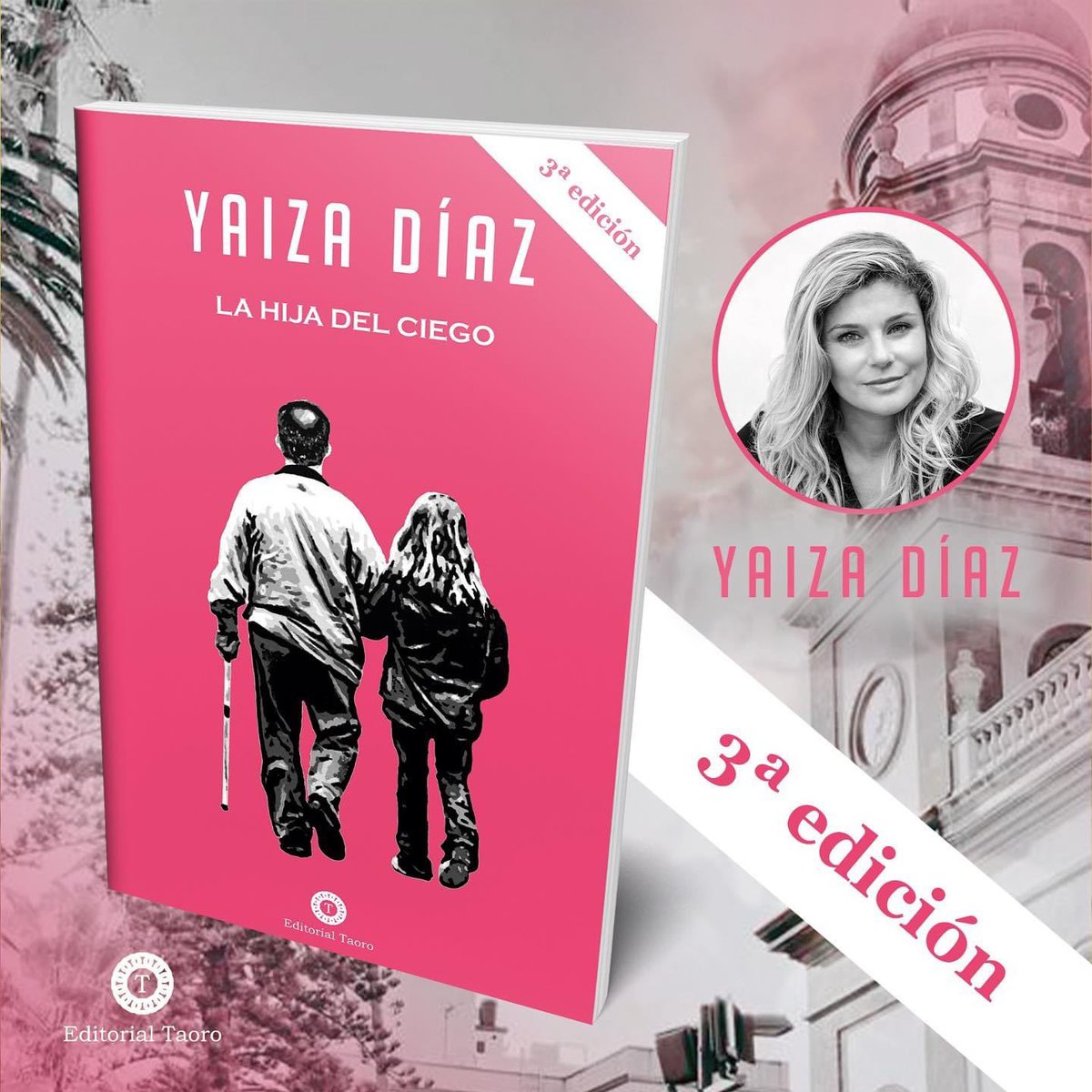 Nuestra socia, la periodista Yaiza Díaz ha alcanzado la 3ª edición de su novela “La hija del ciego” que estará este mes de septiembre en librerías. 
En ella nos cuenta la historia de una niña que nace con la necesidad de comunicar, de contarle a su padre ciego cómo era el mundo.