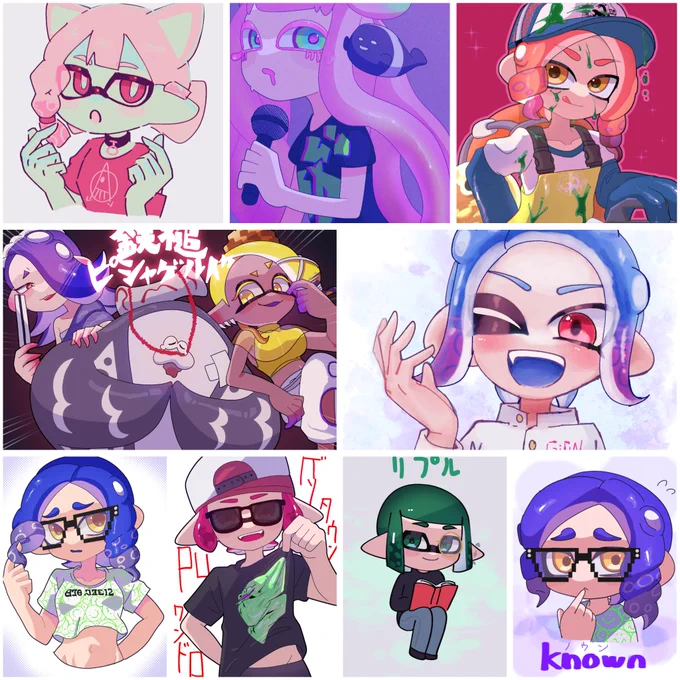 ごめん!!! えっちな絵隠そうと思ってたのにうっかり流してまった! 再投稿でスゥゥゥ……。
 #今月描いた絵を晒す 