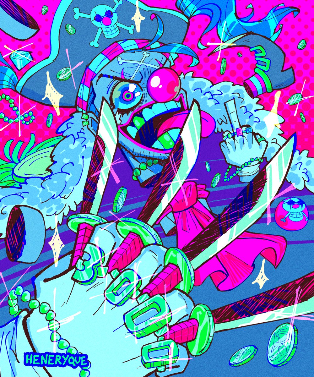 HAPPY ONE PIECE LIVE ACTION (buggy) DAY 🥳🥳
(thank for 3k btw)