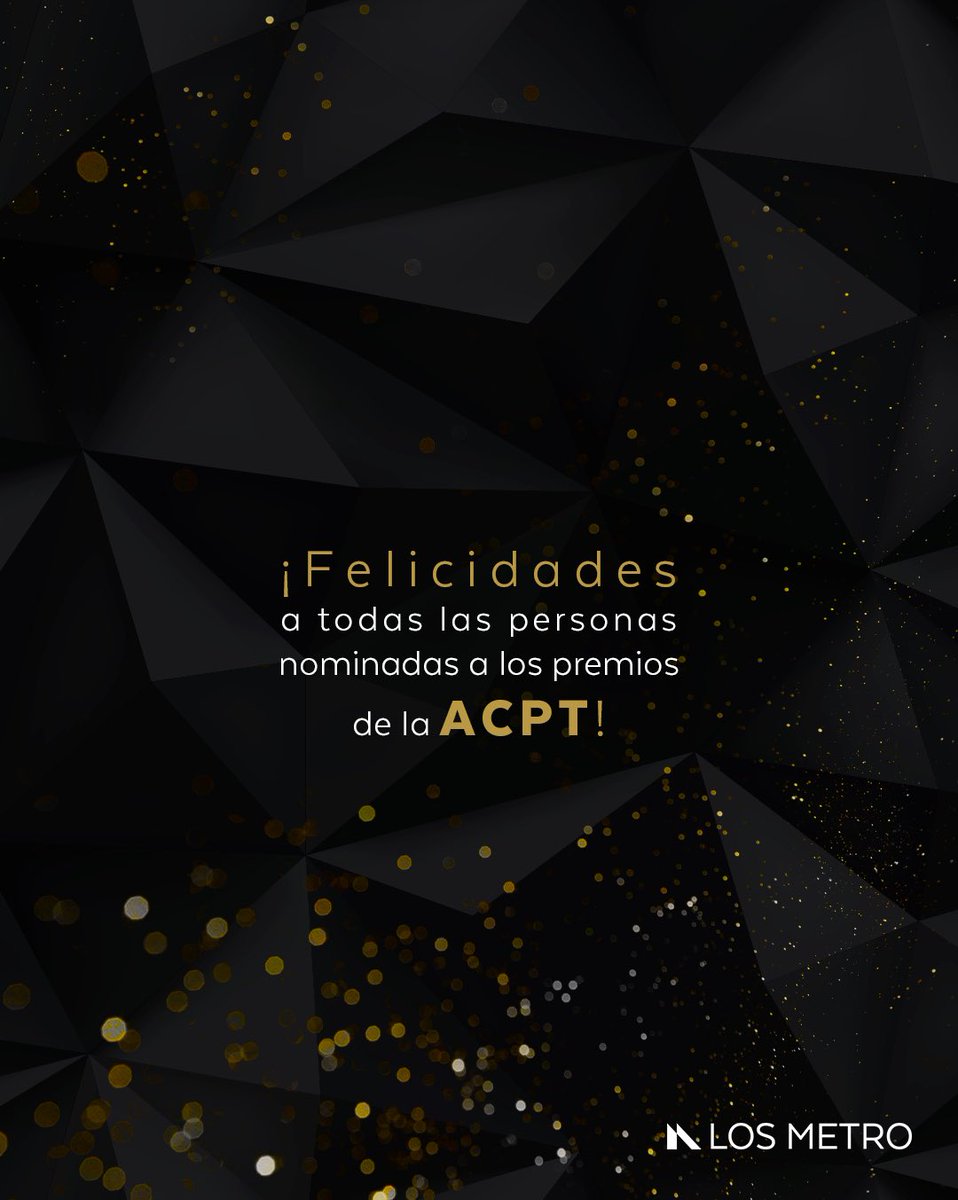 Celebremos todas las miradas y sus respectivos reconocimientos, además del gran esfuerzo por llevarlos a cabo. 

¡Felicidades a la  @ACPT_Mex y a todas las producciones nominadas!