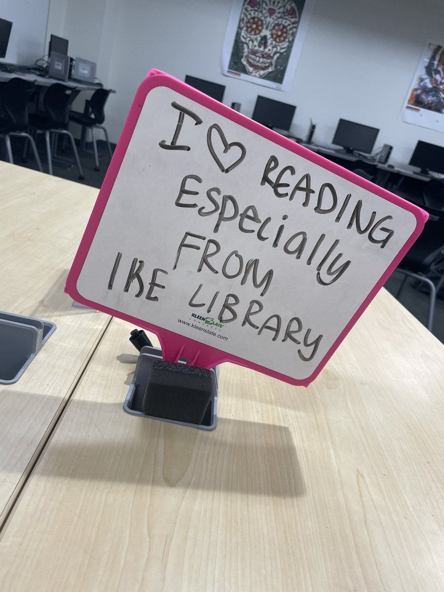Eisenhower MS Library NEISD (@ikelovesbooks) on Twitter photo ⭐️<a href="/IKE_NJaquess/">Ms. Jaquess</a> & GT English visited the library today for orientation. 8th had a brief presentation, 6th completed stations, & 7th played unfair library jeopardy. No pics of the action, just this sweet note left behind…❤️📚#neisdlibs <a href="/NEISDLibrary/">NEISD Library Srvcs.</a> <a href="/IKE_PTA/">Eisenhower PTA</a> <a href="/ikeneisd/">Ike MS NEISD</a> ⭐️<a href="/IKE_NJaquess/">Ms. Jaquess</a> & GT English visited the library today for orientation. 8th had a brief presentation, 6th completed stations, & 7th played unfair library jeopardy. No pics of the action, just this sweet note left behind…❤️📚#neisdlibs <a href="/NEISDLibrary/">NEISD Library Srvcs.</a> <a href="/IKE_PTA/">Eisenhower PTA</a> <a href="/ikeneisd/">Ike MS NEISD</a>