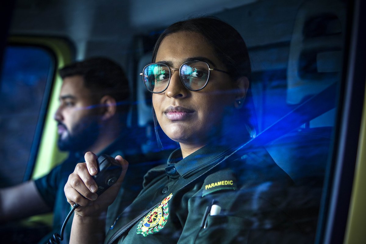 NWAmbulance's tweet photo. “People call for an ambulance because they need help and I have been given the opportunity to help people in the time that they need me the most.”
We are sure your family is proud of you Haleema! #Ambulance https://t.co/AjACZkbI3T