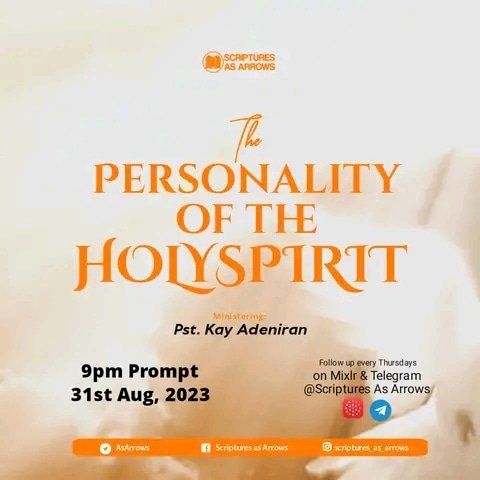 AsArrows's tweet photo. THANK YOU FOR TUNING IN TONIGHT!!!
We believe you're blessed and your life is changed.
Join us next week Thursday, 7th September by 9pm, for yet another powerful time in God's presence.
#pastorkayadeniran
#ThePersonalityOfTheHolySpirit
#scripturesasarrows
#asarrows
#eattheword https://t.co/c2mvBJmFHw
