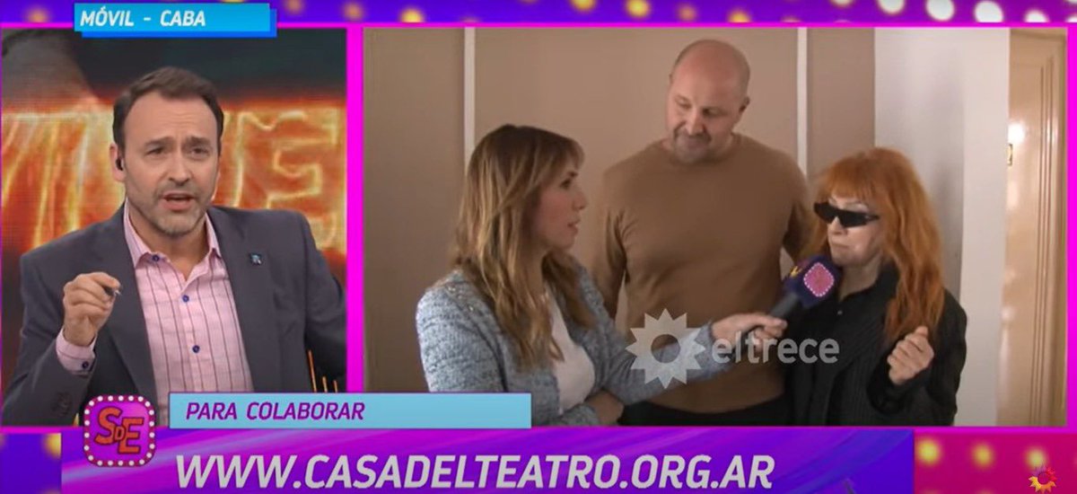 Hoy estuvimos en @socioseltrece junto  a <a href="/PeretzLinda/">Linda Peretz</a>, Presidenta de  <a href="/Casadelteatroar/">Casa del Teatro</a> y demás compañeras y compañeras actrices y actores lanzando la campaña para asociarte a la Institución.