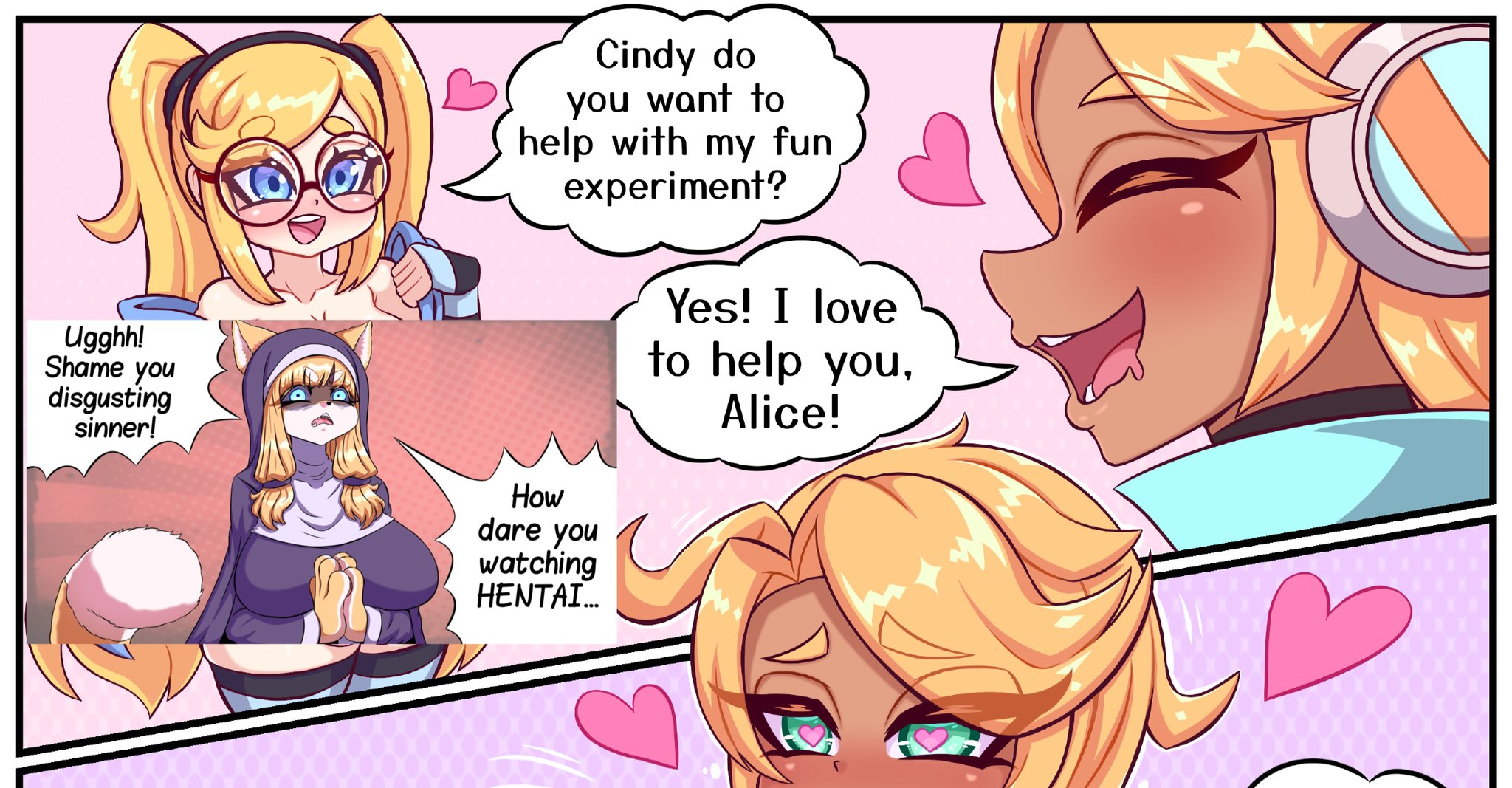 IzFanArt on X: Alice futa x Cindy. Full on sub. t.coUtpYHvVPia   X