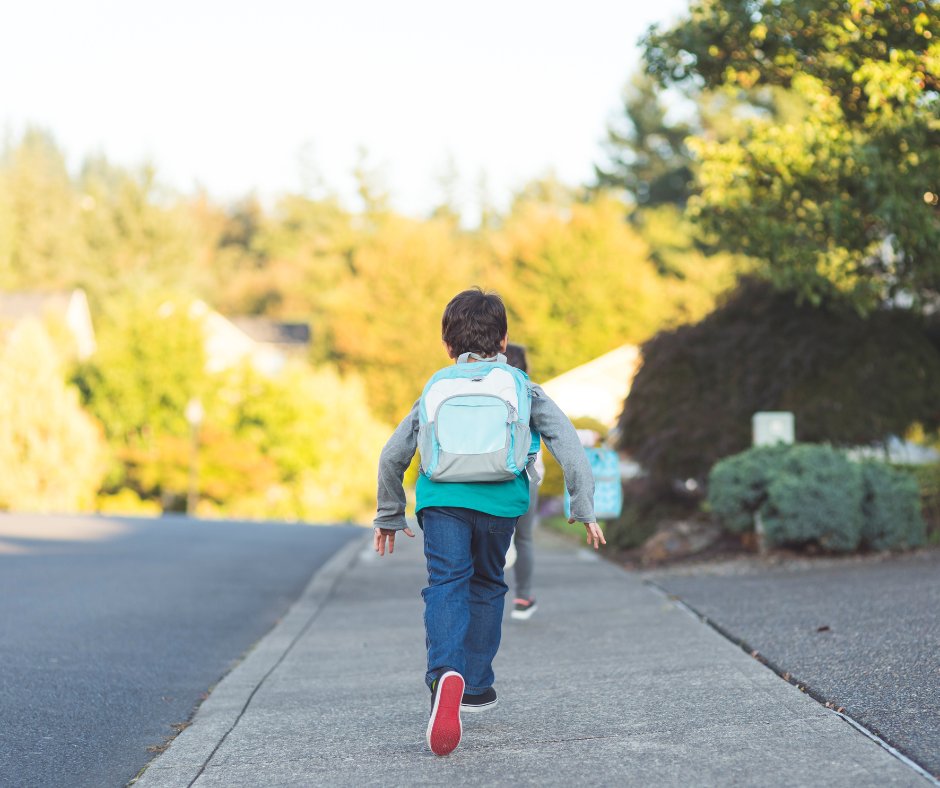 School is back in session next week Tuesday, September 5! Please remember to drive 30 km/h in school zones. School zones are in effect from 7:30 am to 5 pm on school days.