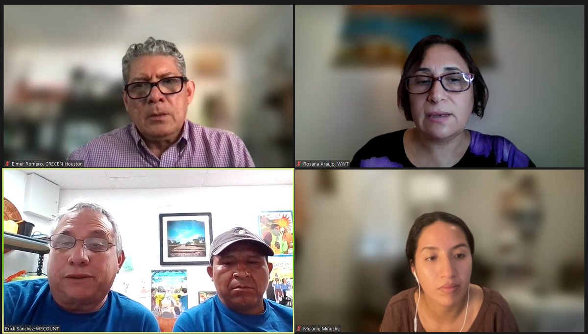 ALIANZAAMERICAS's tweet photo. @WeCount_Fl @womenworkingtog @crecenhtx @TPSforCA @Mel_Minuche @ResistanceSeeds @isabel_vinent @thelarmg @SoniaMor11 @FlStuPwr @LisMarieFL @IENearth @EngageMIA @GovRonDeSantis @elmerosalva @ErickSa20837624 @toro_yomaris @MiamiWorkersCtr @syraob @MariaRRevelles @razumarx @32BJSEIU @bjseiu @miami_freedom El trabajo de denuncia es fundamental, señalan @elmerosalva de @crecenhtx y @ErickSa20837624 de @WeCount_Fl sobre los desafíos recientes que enfrenta la comunidad migrante en #Texas y #Florida mientras entran en vigor leyes deshumanizantes como la #HB2127. https://t.co/HRhVW1o0vb https://t.co/1pT8rXIeq3