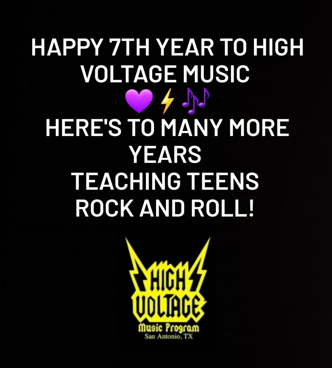 HVMusicProgram's tweet image. Thanks to everyone that has supported our program throughout the years! 
Keep rocking, kids!
🖤⚡️🎶🖤