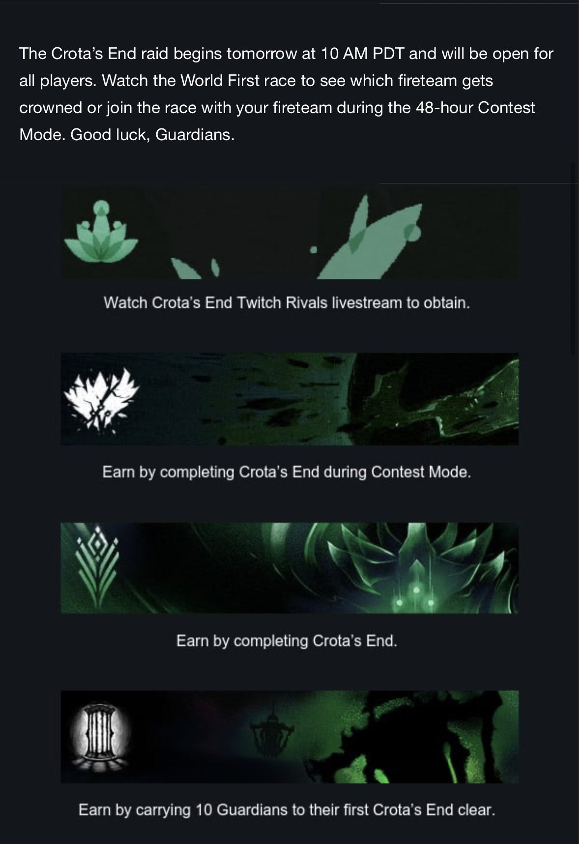 Crota Raid Emblem Factory Sale | www.farmhouse-furniture.co.uk