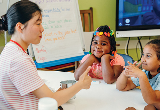 Henry C. Lea Elementary in West Philadelphia has been humming with excitement as students engage with captivating educational content. A joint pilot led by <a href="/PennGSE/">Penn GSE</a> and <a href="/TheNetterCenter/">The Netter Center</a> has revolutionized the learning model. Read more. tinyurl.com/em28skjy