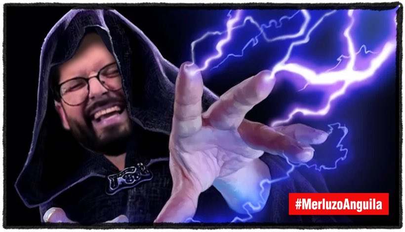 Rodrigo16427424's tweet photo. Así con el #MerluzoElectrico! Ahora con complejo de anguila! 😂🤣😂🤣 https://t.co/TEB043I08w