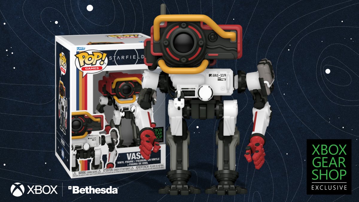 Preorder the exclusive Starfield Vasco Funko Pop! Figure from the