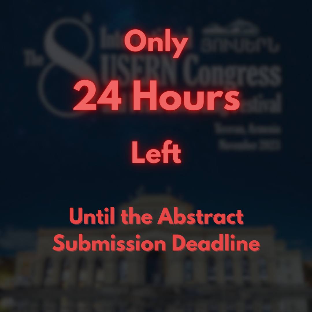 ⭕️ Only '24 hours' left until the deadline for abstract submission, the opportunity remains! ⭕️ 🔴 The abstract submission deadline will not be extended! 🟢 Click here to submit your abstract. (Link:docs.google.com/forms/d/e/1FAI…) 🔴 Abstract submission deadline: September 1st, 2023