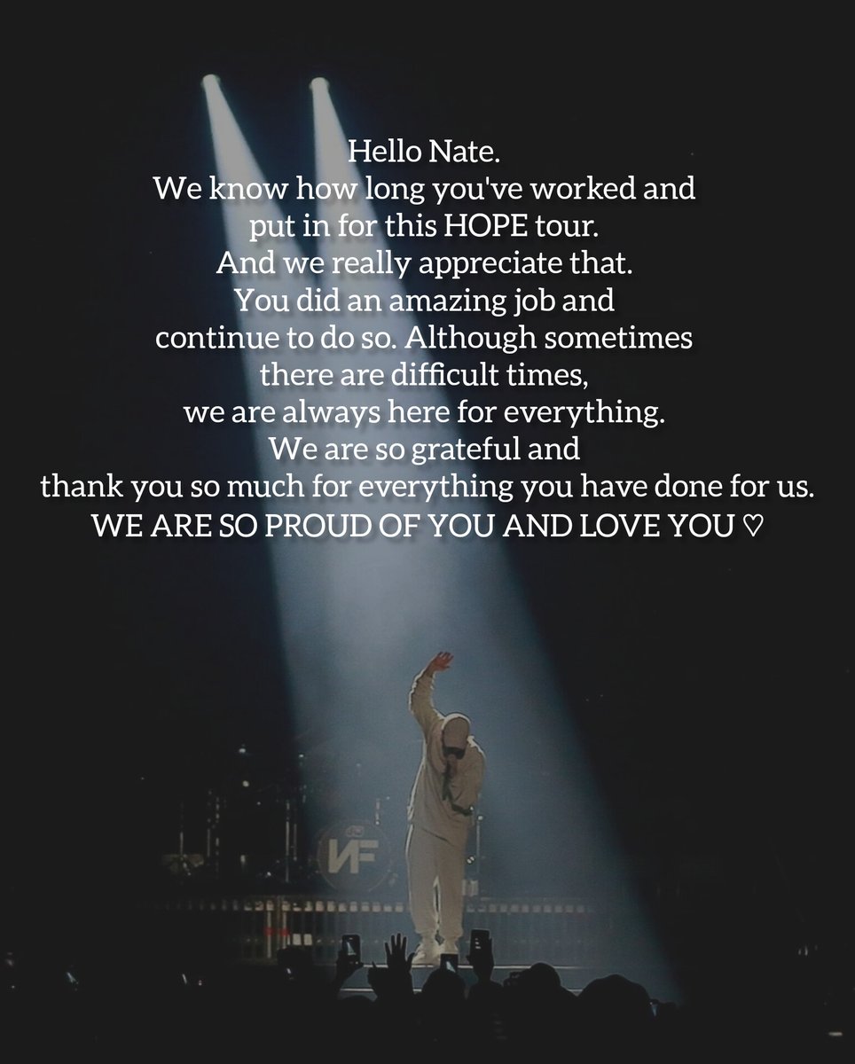 nfrealkey's tweet photo. We're on the trends guys! Keep posting the pic with the #ThankYouNate ! 🖤 https://t.co/L547CjGOhl