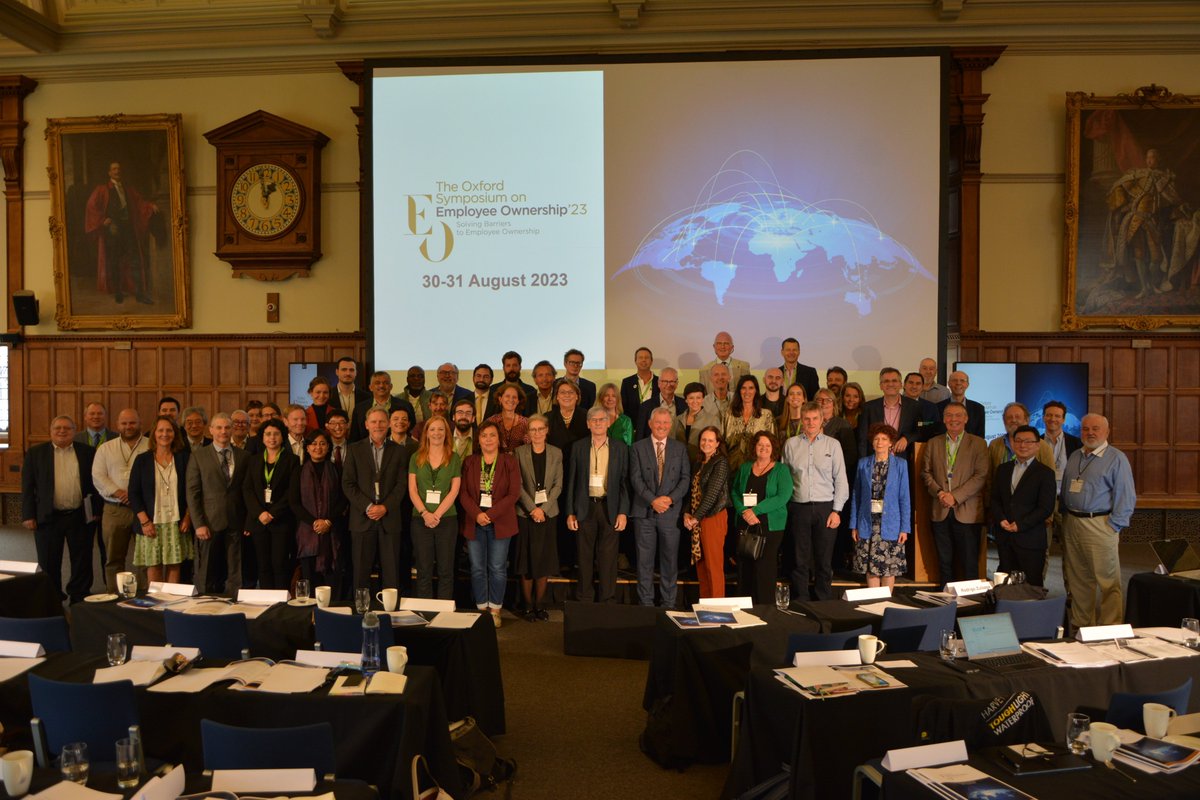 Thank you to everyone who participated in the Oxford Symposium on Employee Ownership, to help advance #employeeownership globally. Special thanks to @Fieldfisher and @povertybusiness for all your efforts!