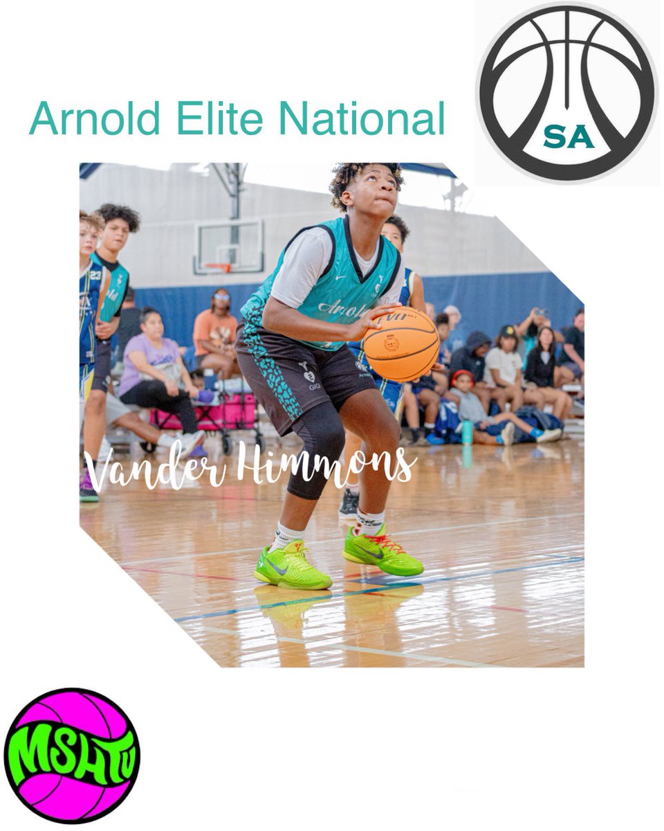 Congratulations to our National <a href="/EliteArnold/">Arnold Elite Est.2017 & Lady Arnold Elite Est.2018</a> @VanderBallin for attending <a href="/MSHTVCamp/">MSHTVCamp</a> next month in Indiana!
<a href="/PrepHoopsNext/">Prep Hoops 𝙉𝙀𝙓𝙏 🏀</a> 
<a href="/GASONextGen/">GASO NextGen</a> 
<a href="/madehoops/">MADE Hoops</a> 
<a href="/KevinWill2124/">Kevin Williams</a> 
<a href="/CoachJArn0ld/">Jahrrend Arnold</a> 
<a href="/AdrianMaloneyJr/">𝐀𝐝𝐫𝐢𝐚𝐧 𝐌𝐚𝐥𝐨𝐧𝐞𝐲 𝐉𝐫</a>