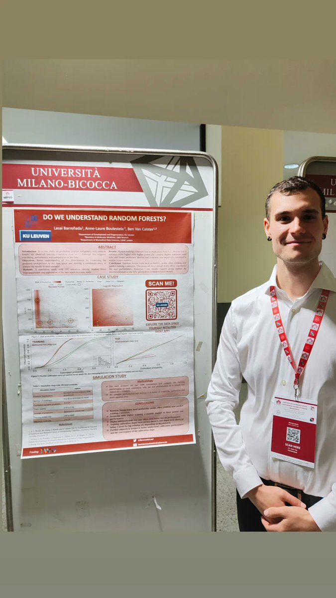 Wrapped up an amazing time at #ISCB44  in Milan! I had the opportunity to present a poster and meet so many great fellow statisticians. See you in #ISCB45!