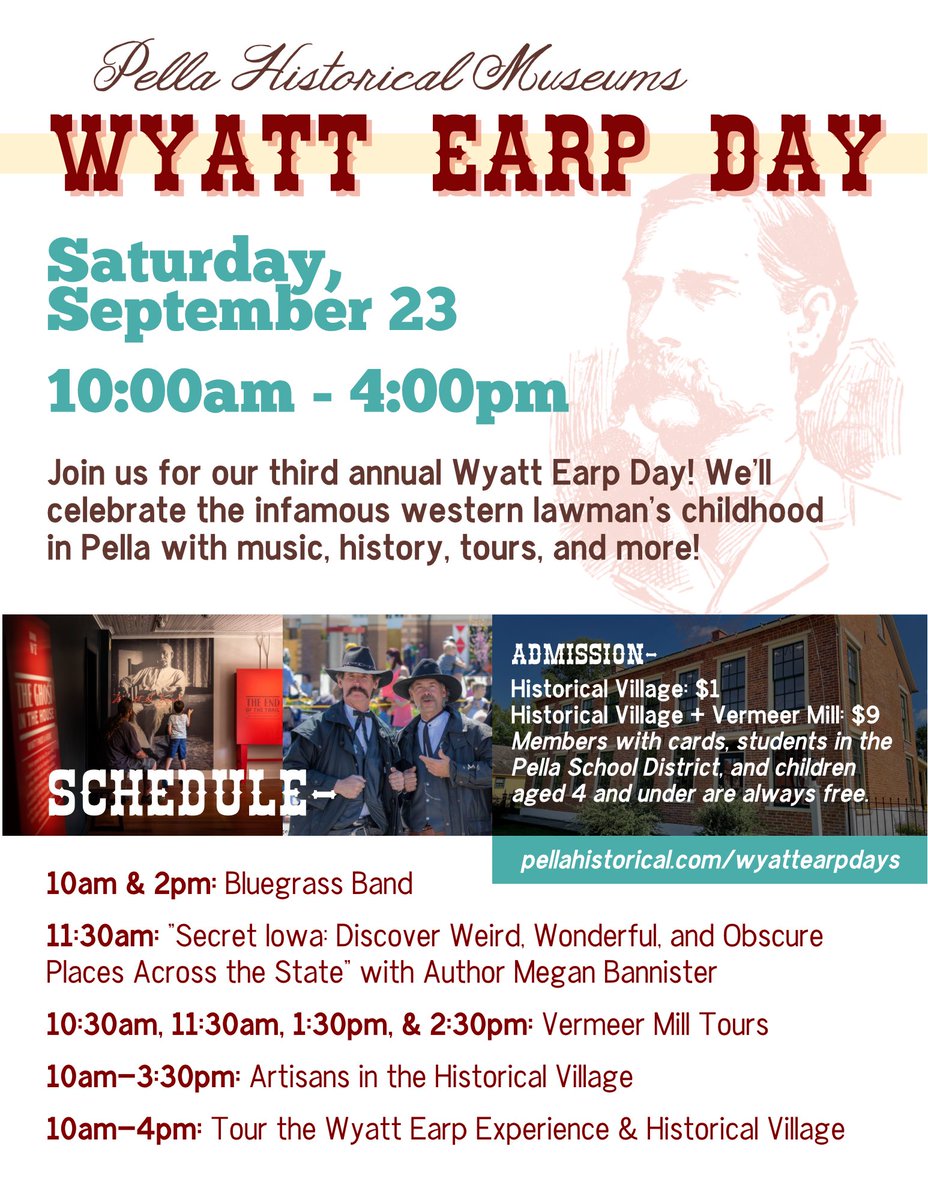 Wyatt Earp Day is coming up on Saturday, September 23!