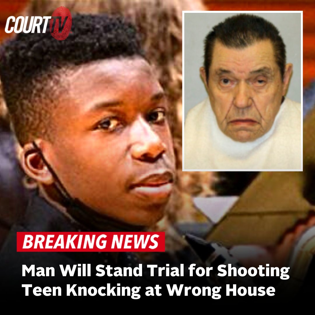 CourtTV's tweet photo. #BREAKING | A judge ruled there is sufficient evidence for #AndrewLester to stand trial on assault charges for shooting #RalphYarl, the 17-year-old who was shot ringing a doorbell at the wrong house.
#CourtTV What do YOU think?⚖️ https://t.co/sJZUoeZv2y