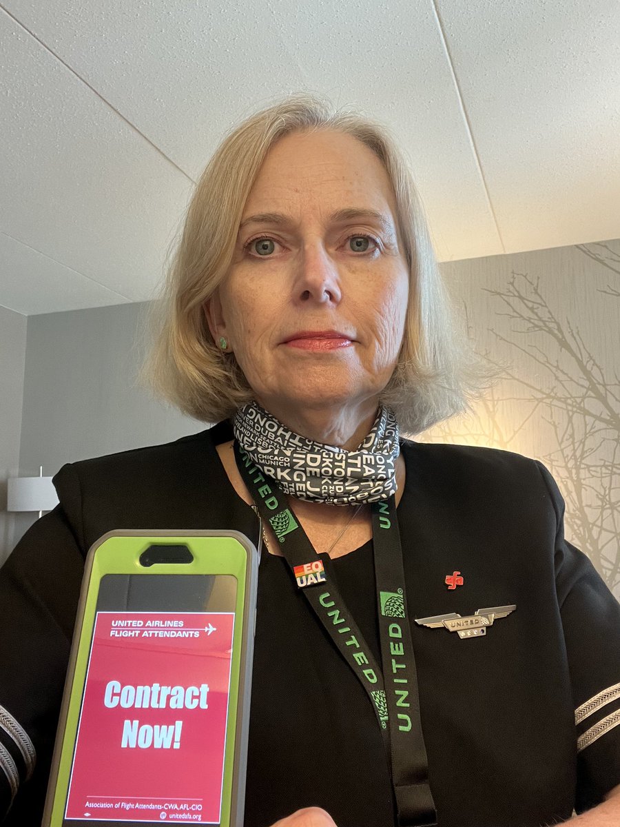 <a href="/afa_cwa/">AFA-CWA</a> Enough! It’s time for <a href="/united/">United Airlines</a> to fix the operational mess. Hire crew schedulers. Notify crews immediately of delays. Fix the system now! #RedHotSolidarity #FixUnited